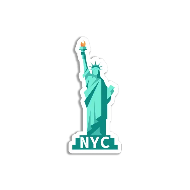 Statue Of Liberty NYC Sticker