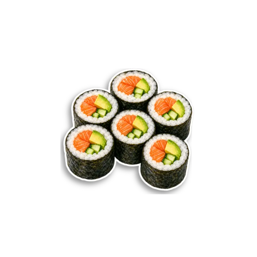 Sushi Rolls Sticker