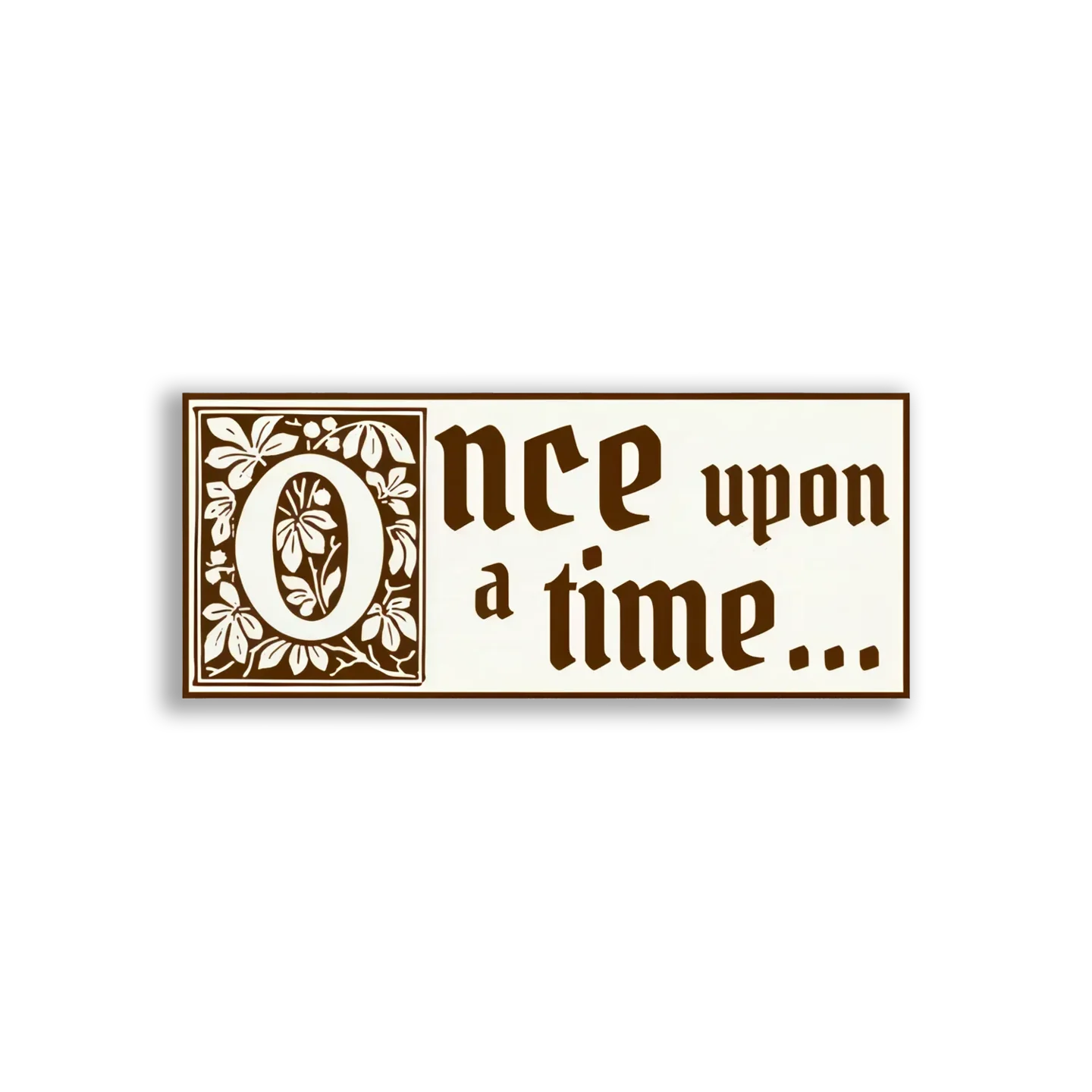 Once Upon a Time... Sticker