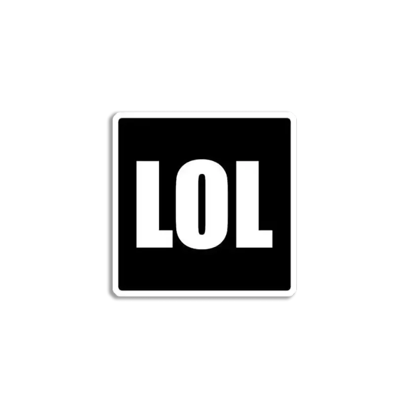 LOL Sticker