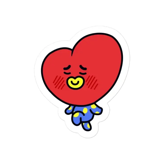 BTS BT21 Tata V Sticker