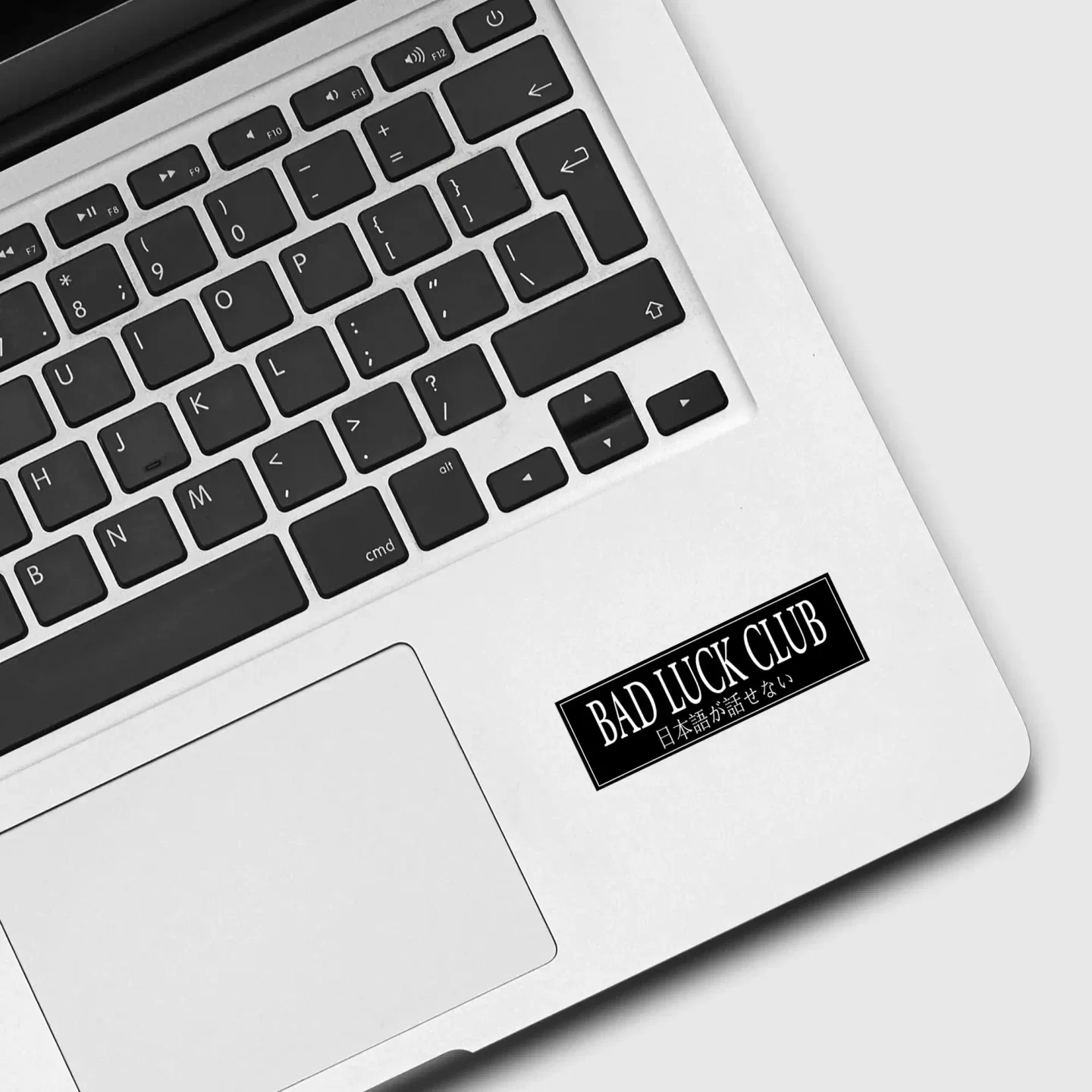 Bad Luck Club Black Sticker