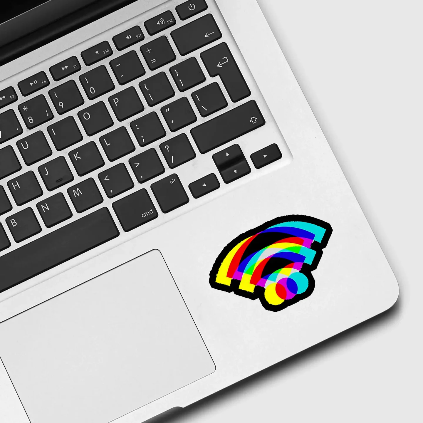 Neon Wifi Sticker