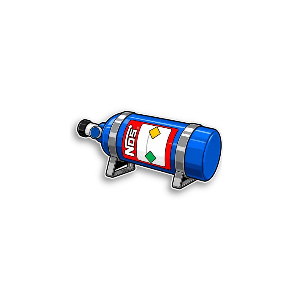 NOS Bottle Sticker