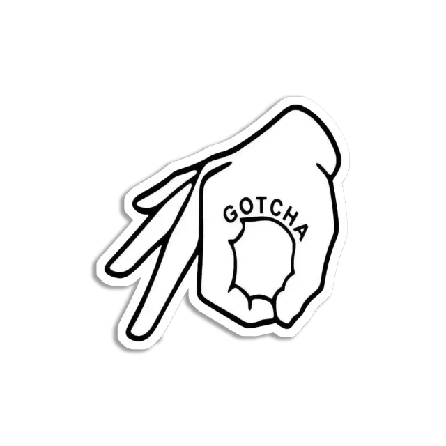 I'm not cute I'm dangerous Sticker