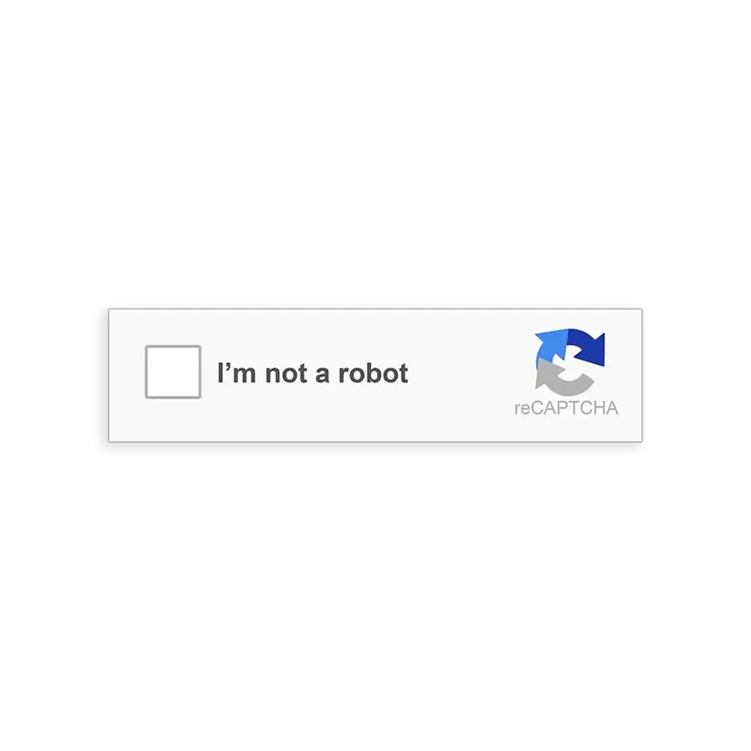 I am not a robot Sticker