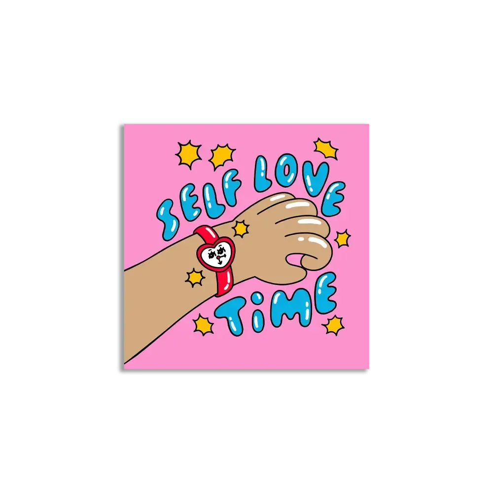 Self Love Heart Sticker