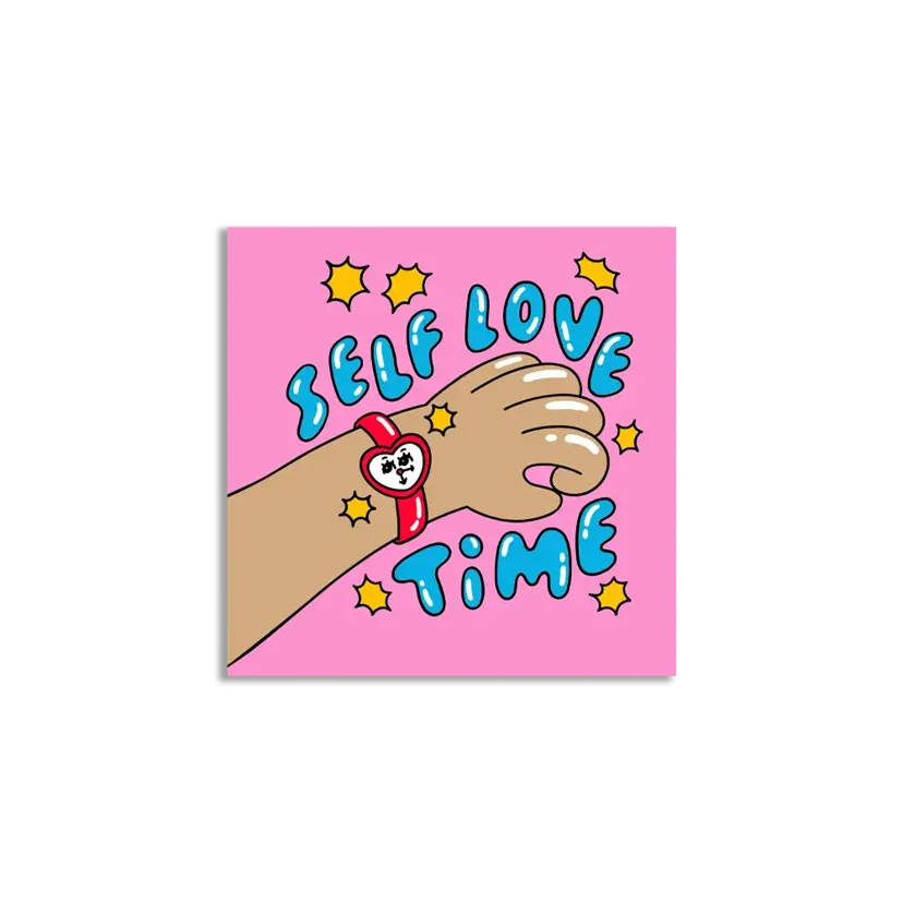 Self Love Heart Sticker