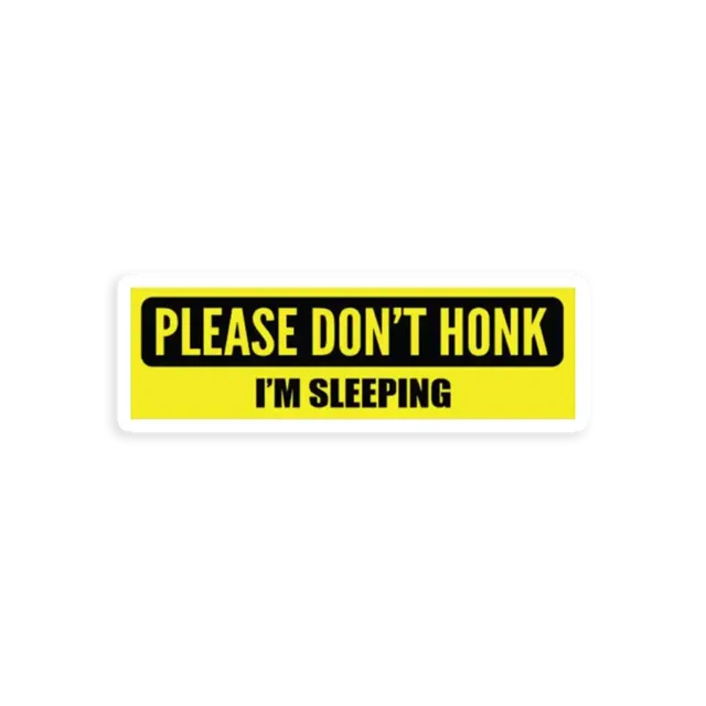 Im Sleeping Bumper Sticker Sticker