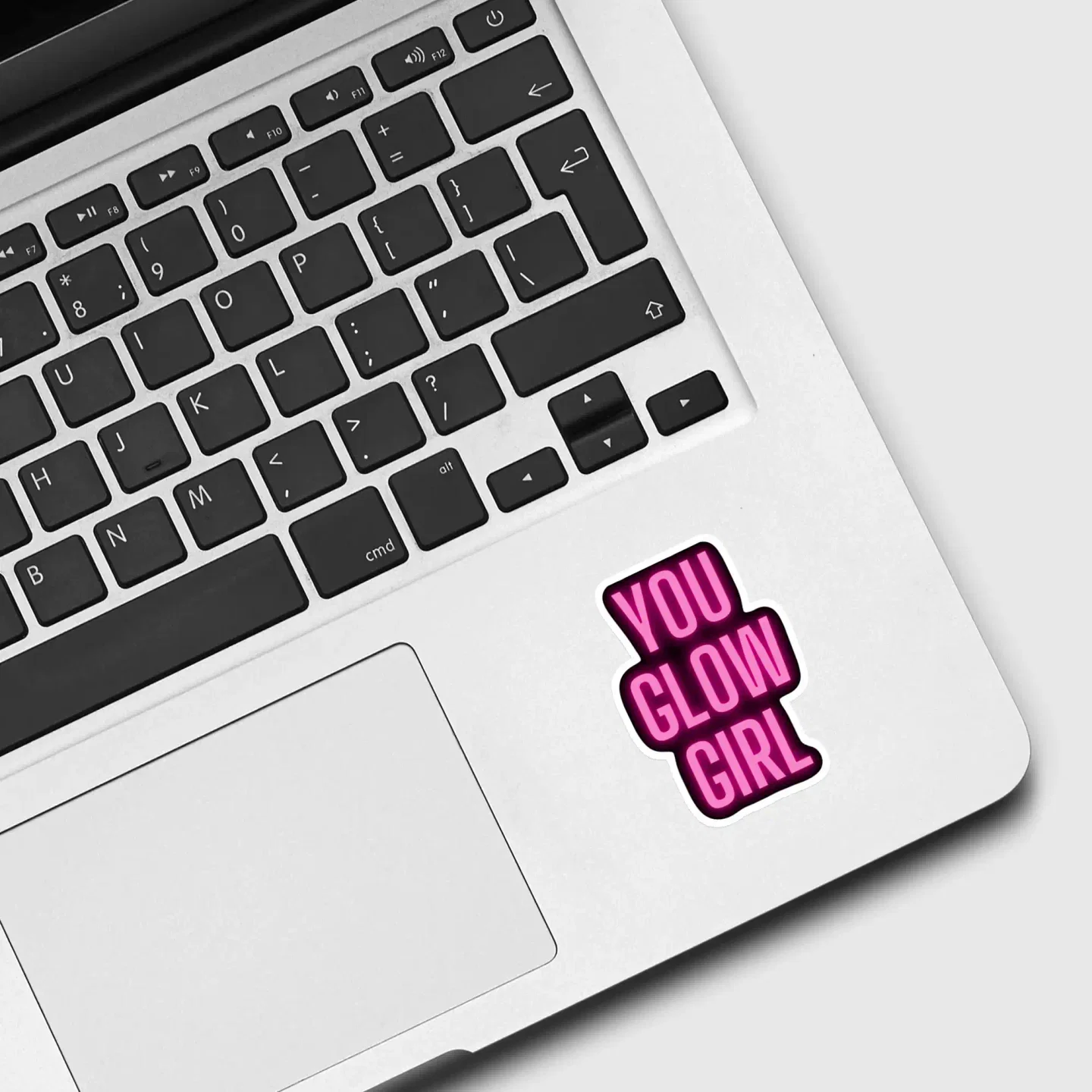 You glow girl Sticker