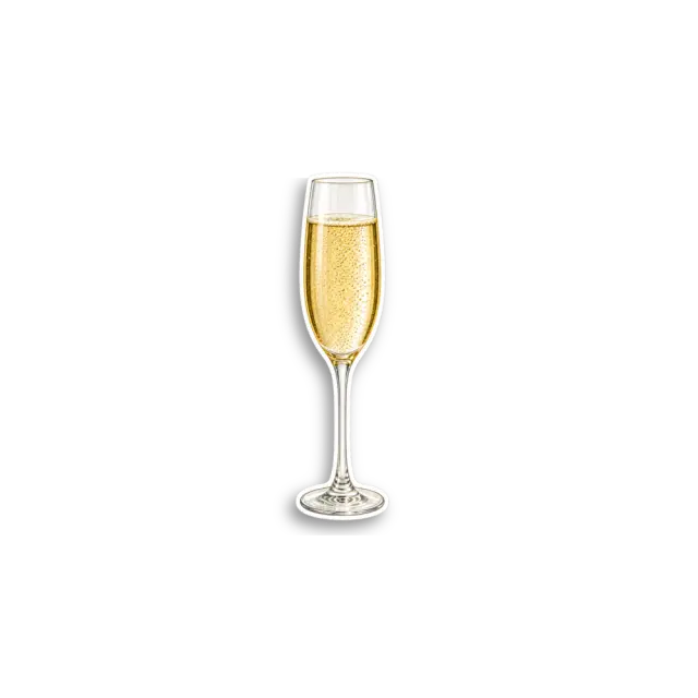 Champagne Sticker