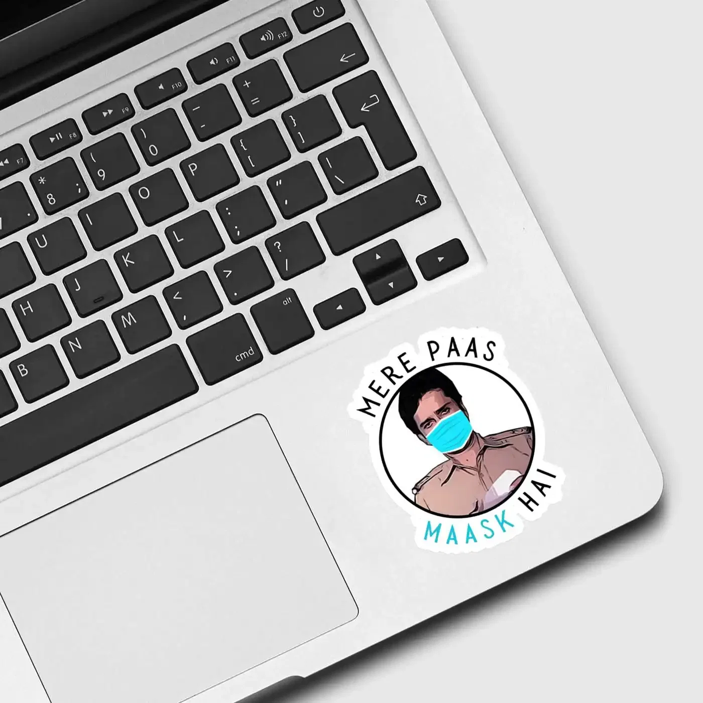 Mere Paas Maask Hai Sticker