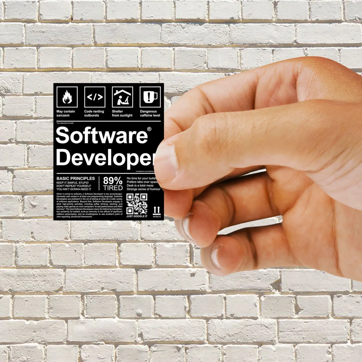 Software Developer Sticker