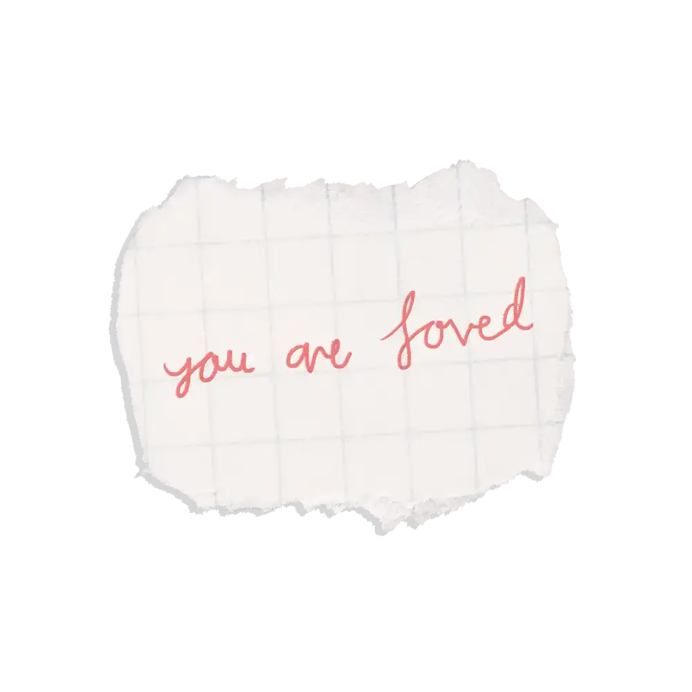 You are loved Sticker