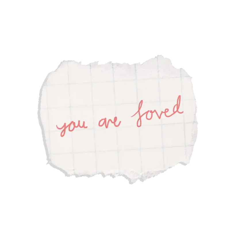 You are loved Sticker
