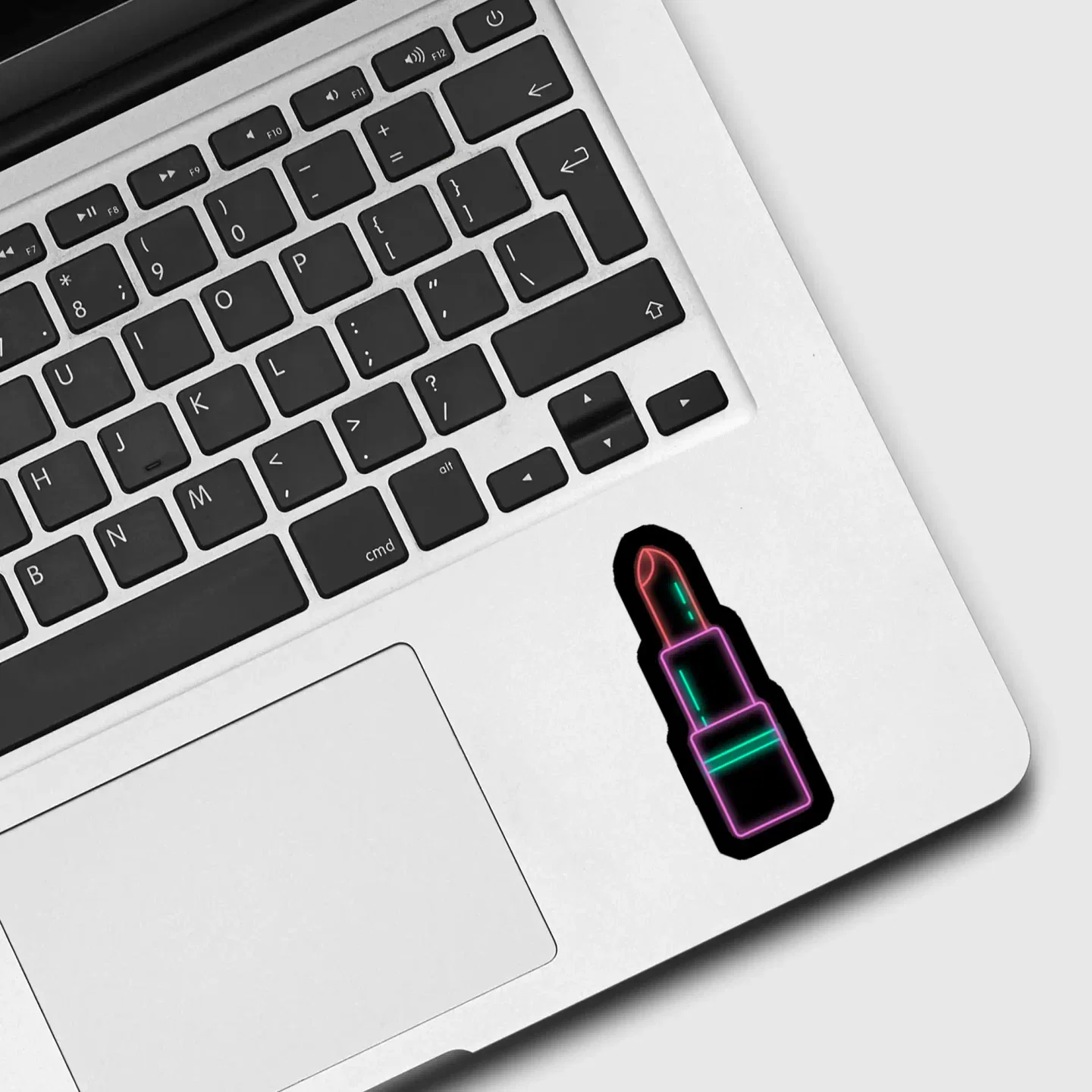 Neon Lipstick Sticker
