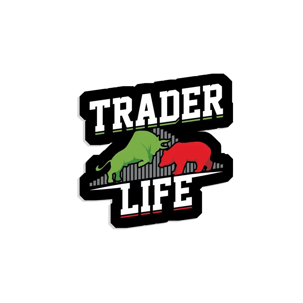Trader life Sticker