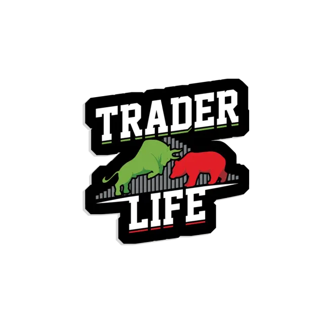 Trader life Sticker