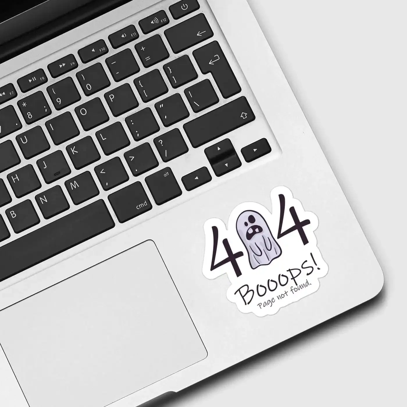 Ghost Error 404 Sticker