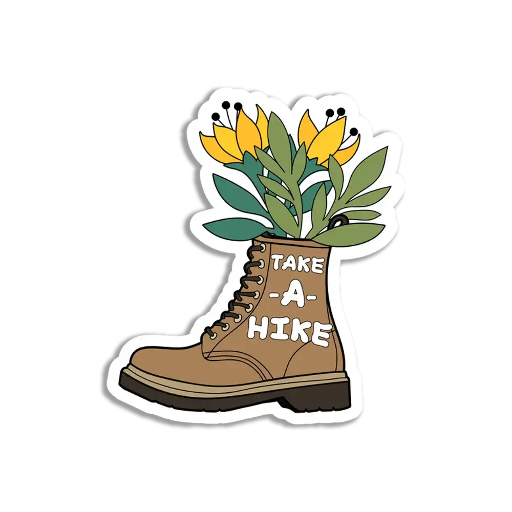 Take a Hike Sticker