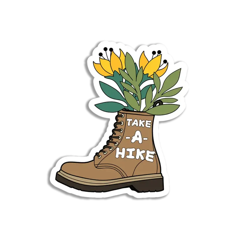 Take a Hike Sticker