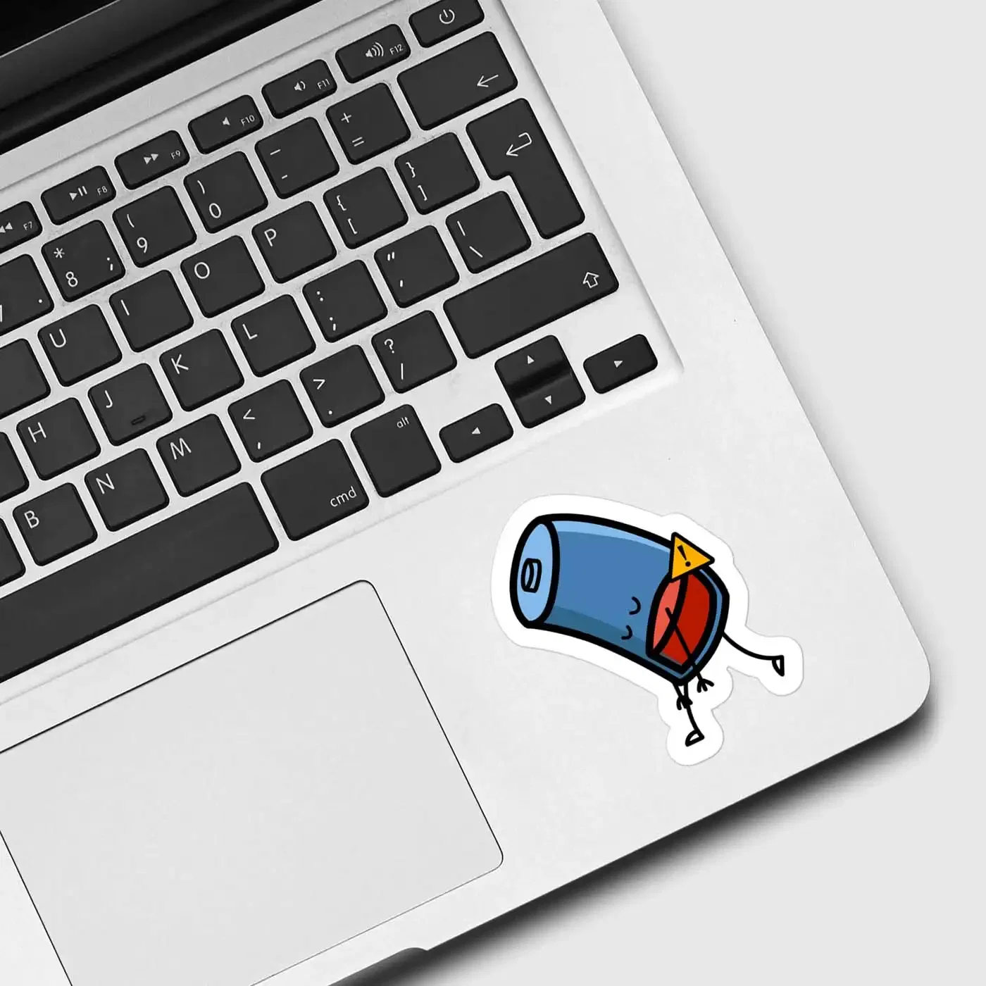 Low Battery Sticker