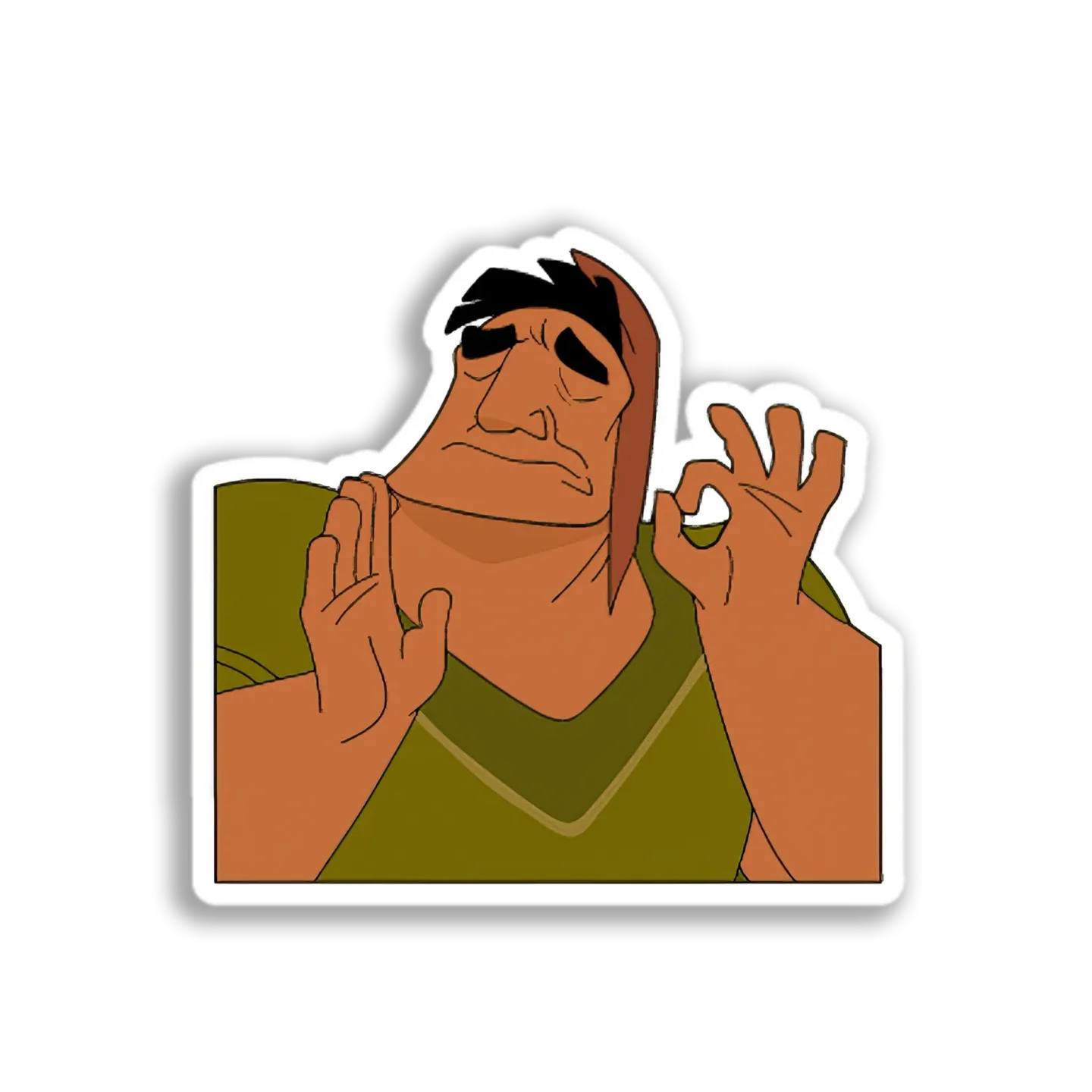 Kronk Ok Meme Sticker
