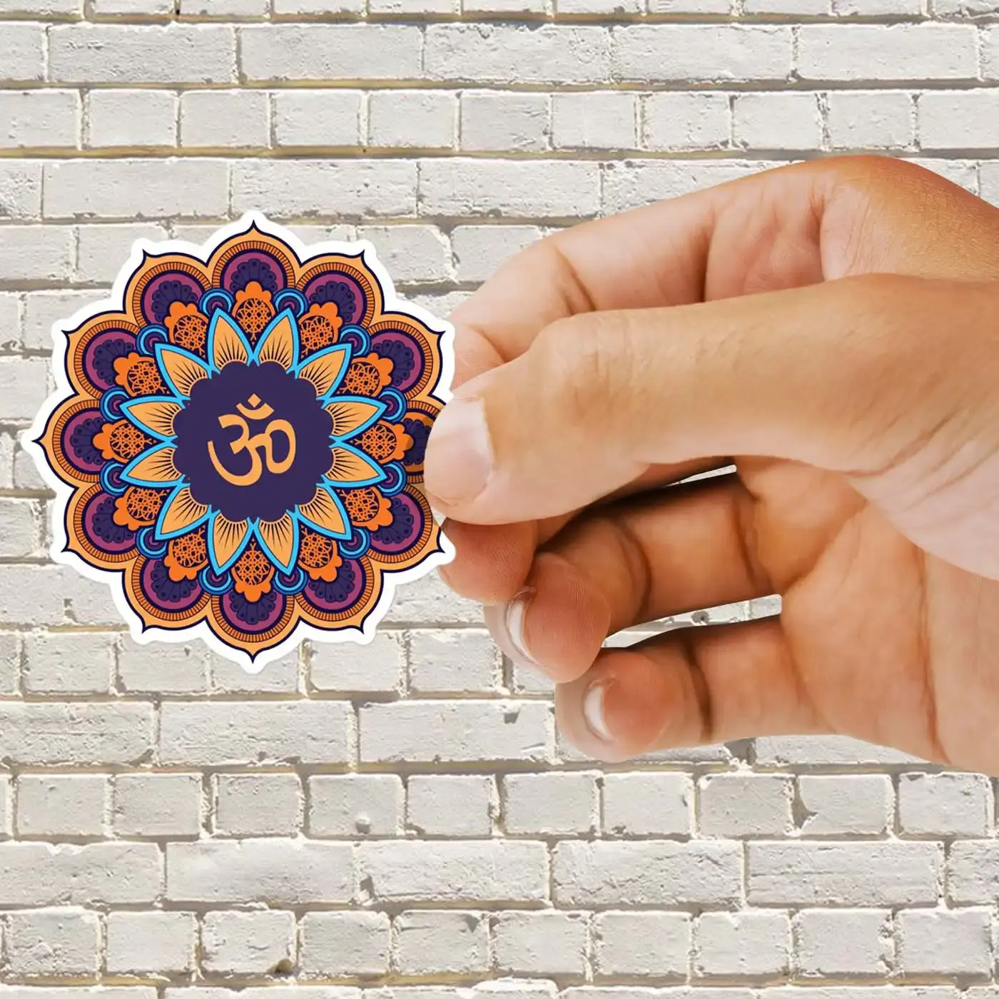 Mandala Flower Sticker