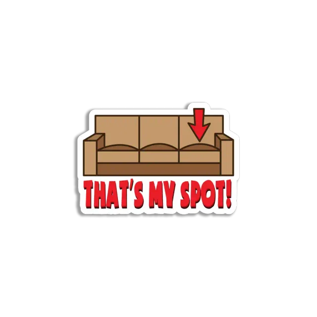 That's My Spot Sticker