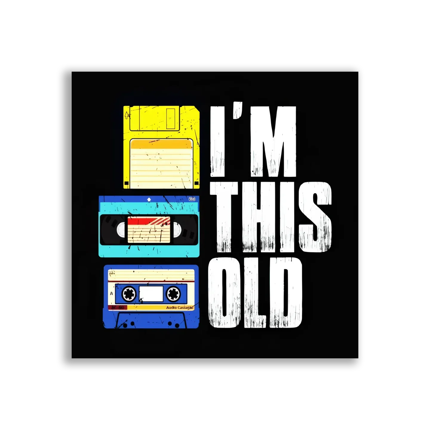 I'm This Old Sticker