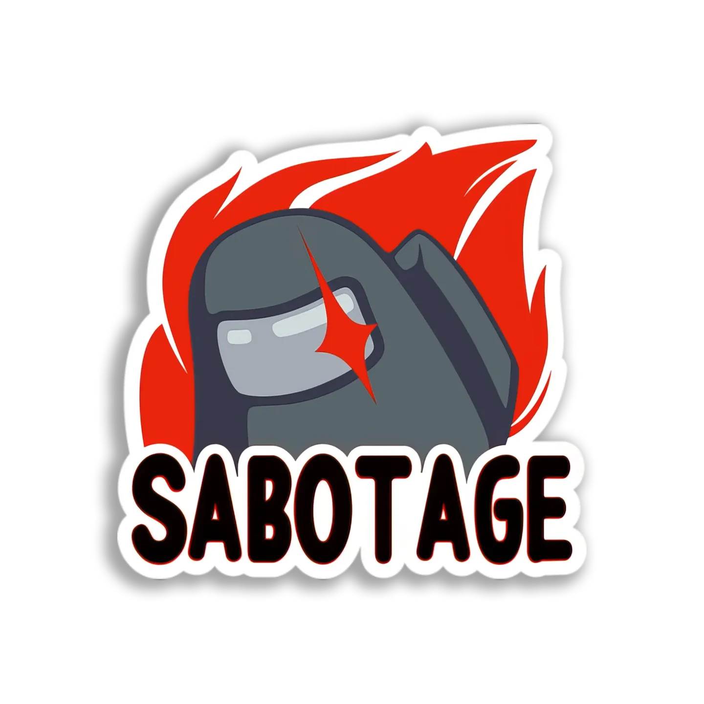 Among Us Sabotage Sticker