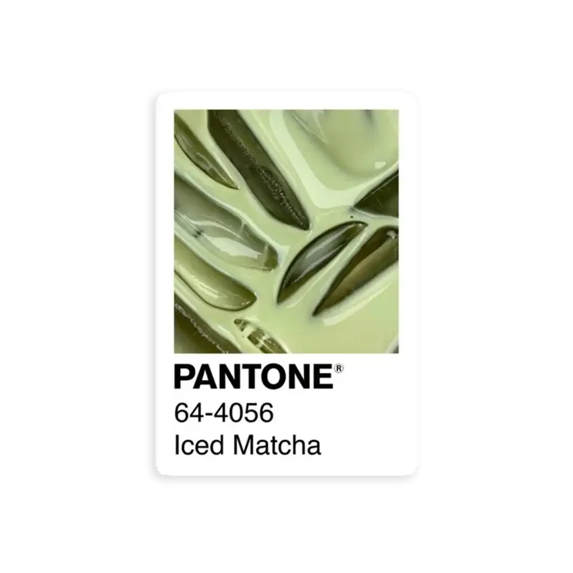 Pantone Matcha Sticker