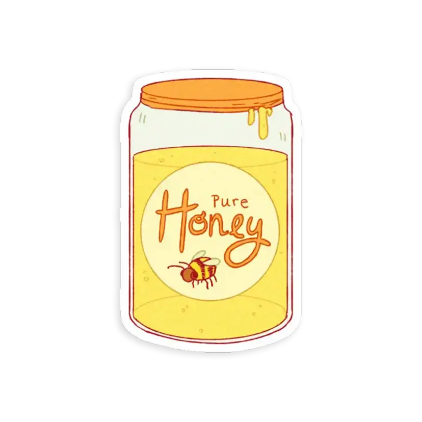 Honey Jar Sticker