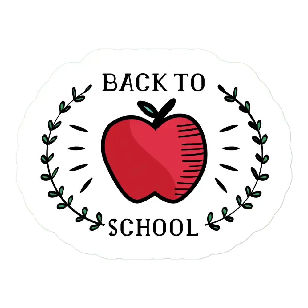 Back to School Sticker