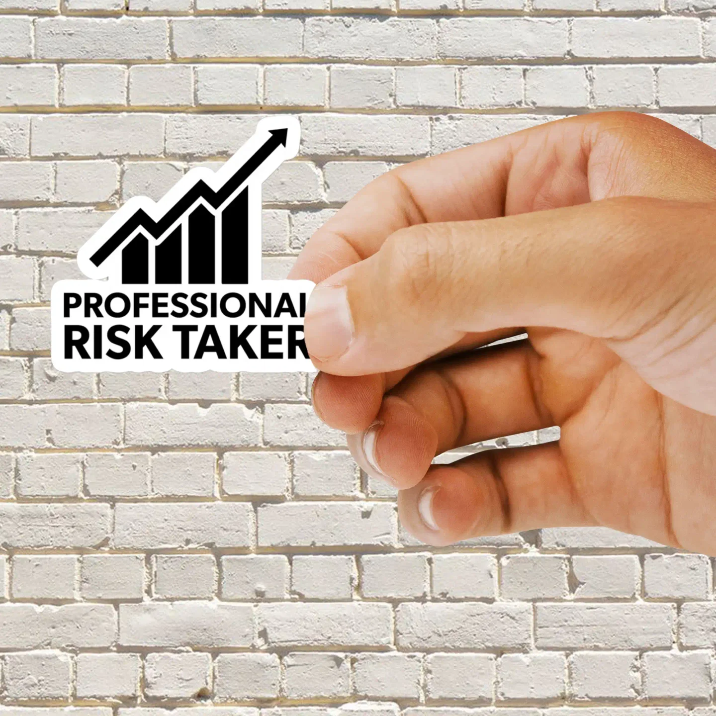 Professional Risk Taker Sticker