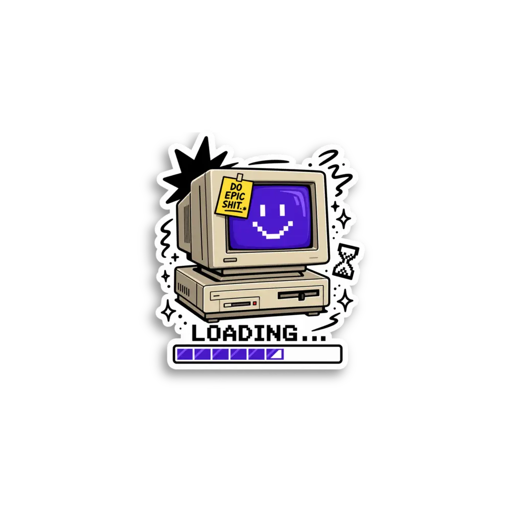 Do Epic Loading Computer Sticker