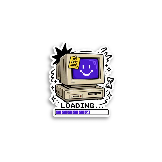 Do Epic Loading Computer Sticker