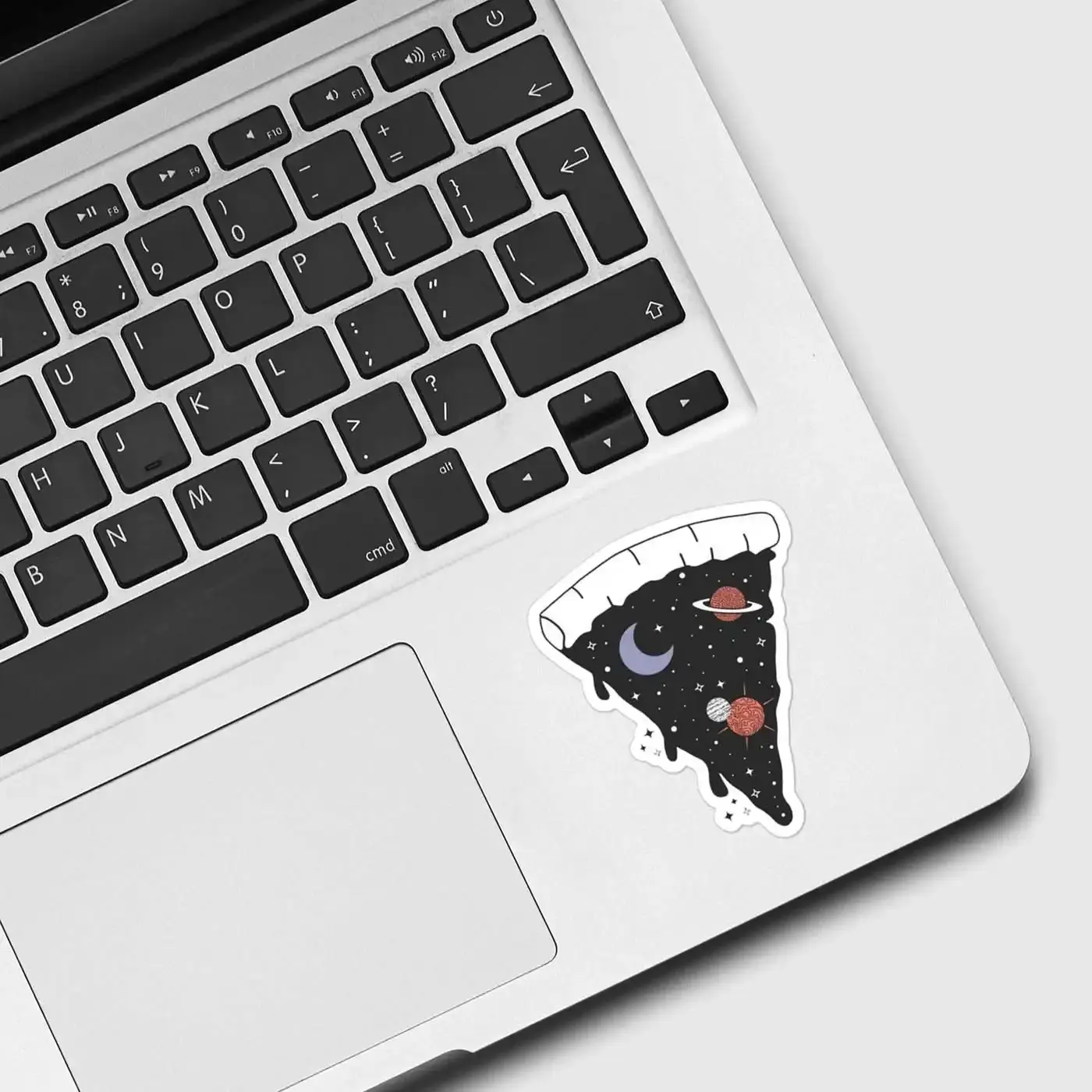 Pizza Space Sticker