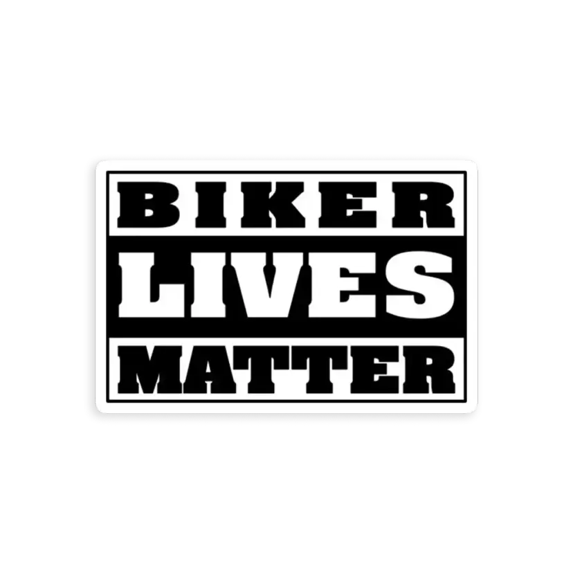 Biker Lives Matter Sticker