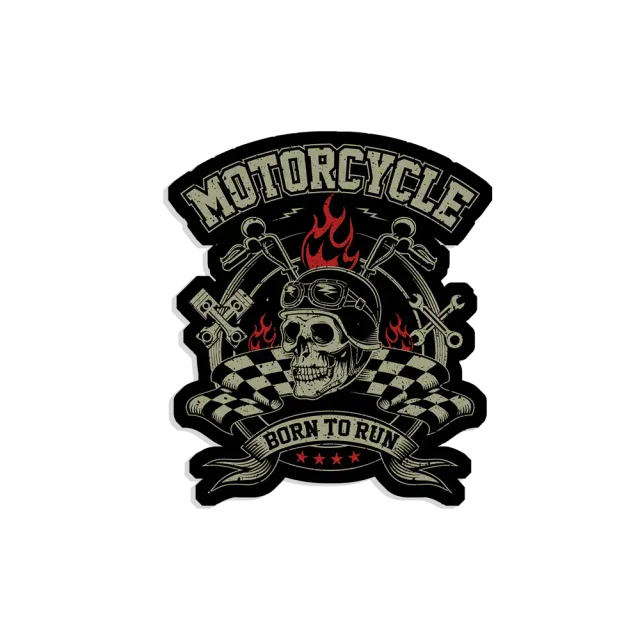 Born to Run Sticker