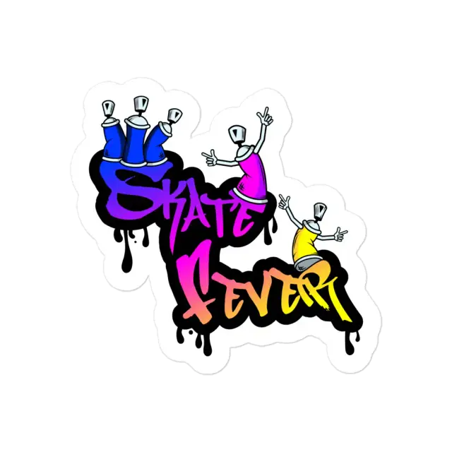 Graffiti Skate Fever Sticker