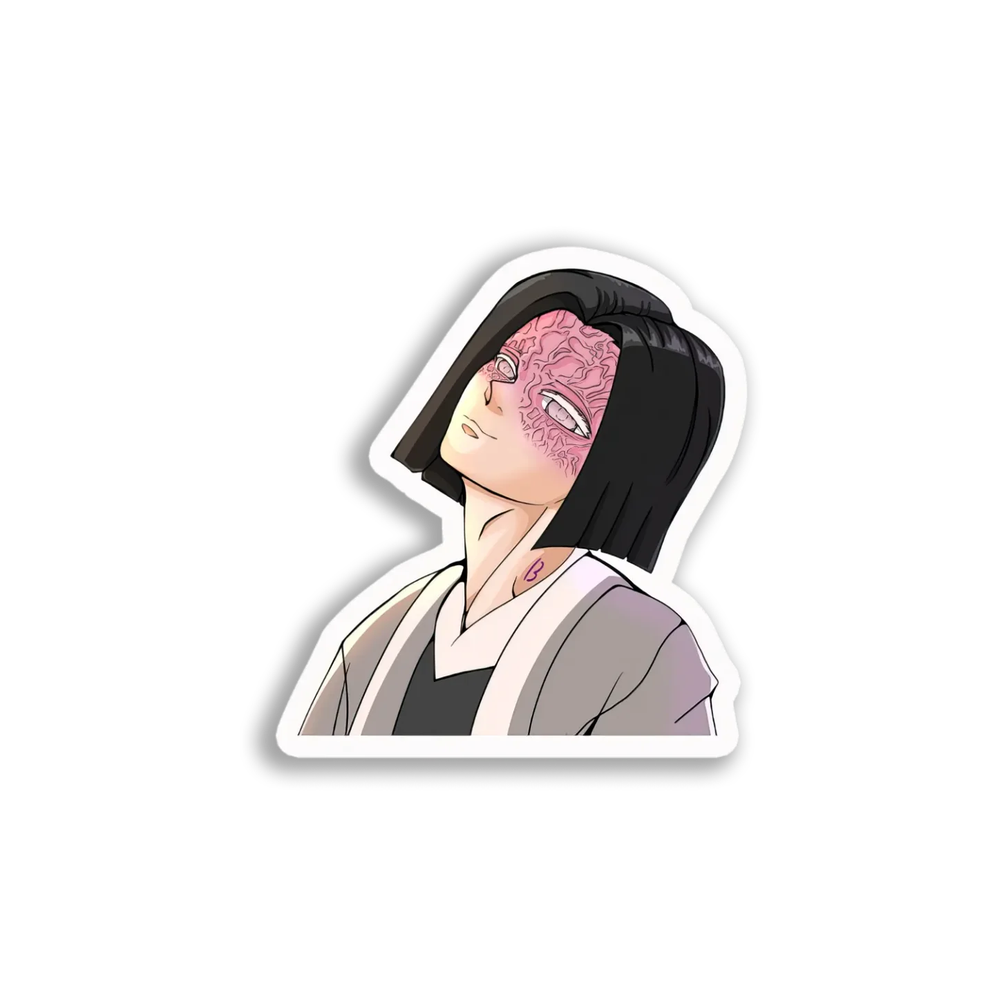 Veined Anime Boy Sticker
