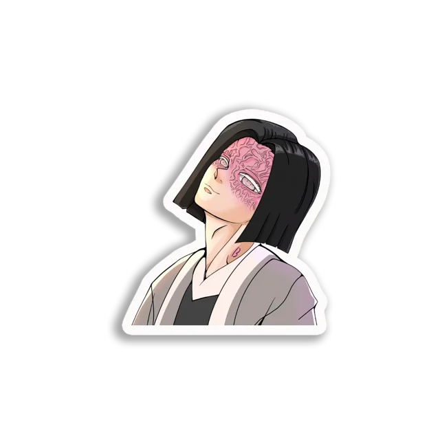 Veined Anime Boy Sticker