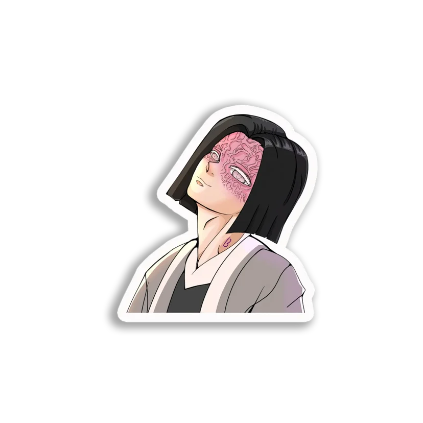 Veined Anime Boy Sticker