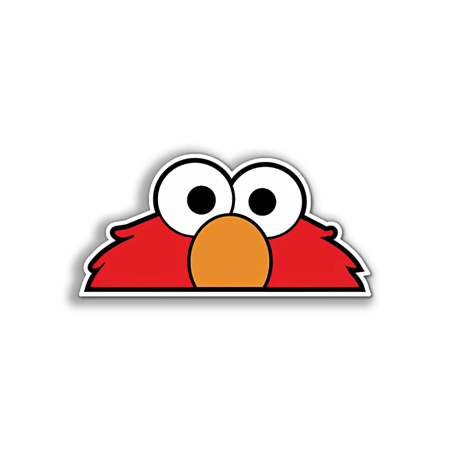 Elmo Peek-a-Boo Sticker