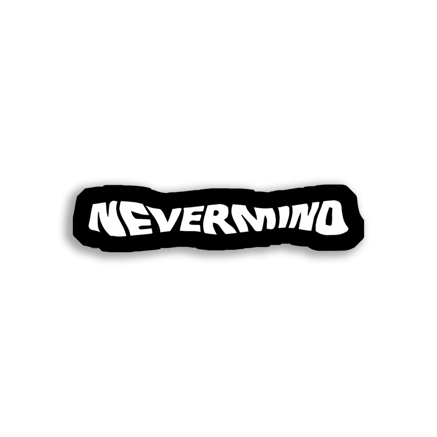 Never Mind Sticker