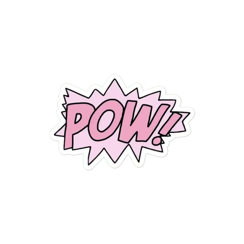 Pow Sticker