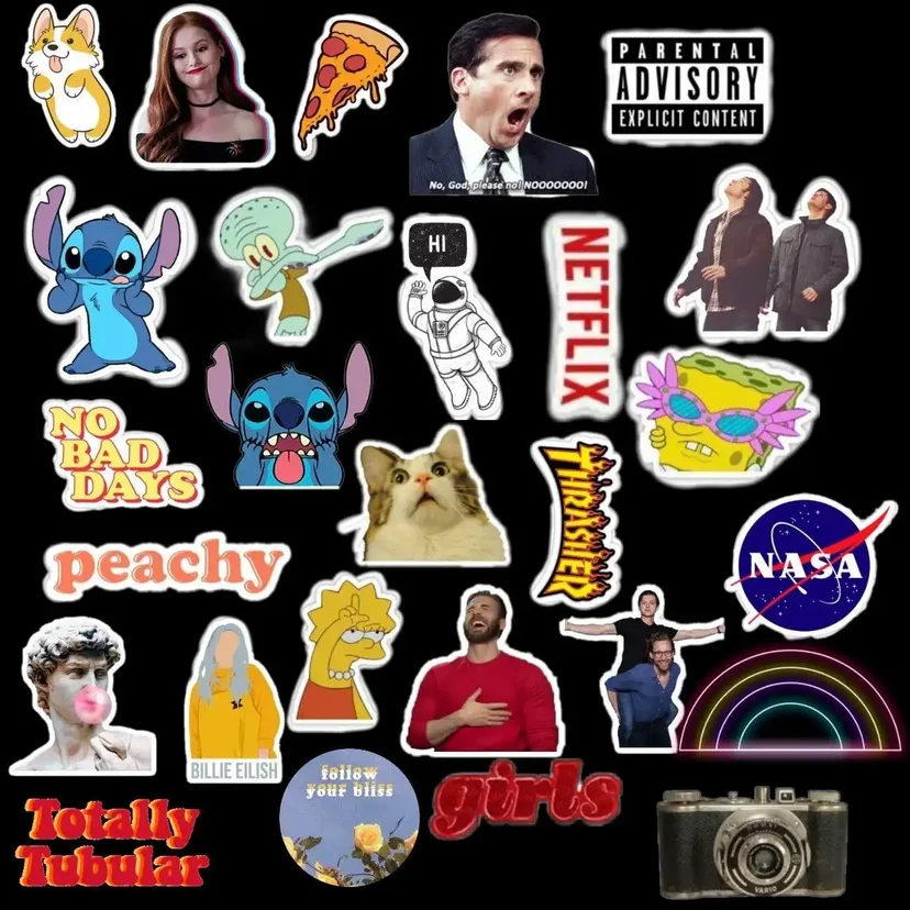 Black Aesthetic Stickers