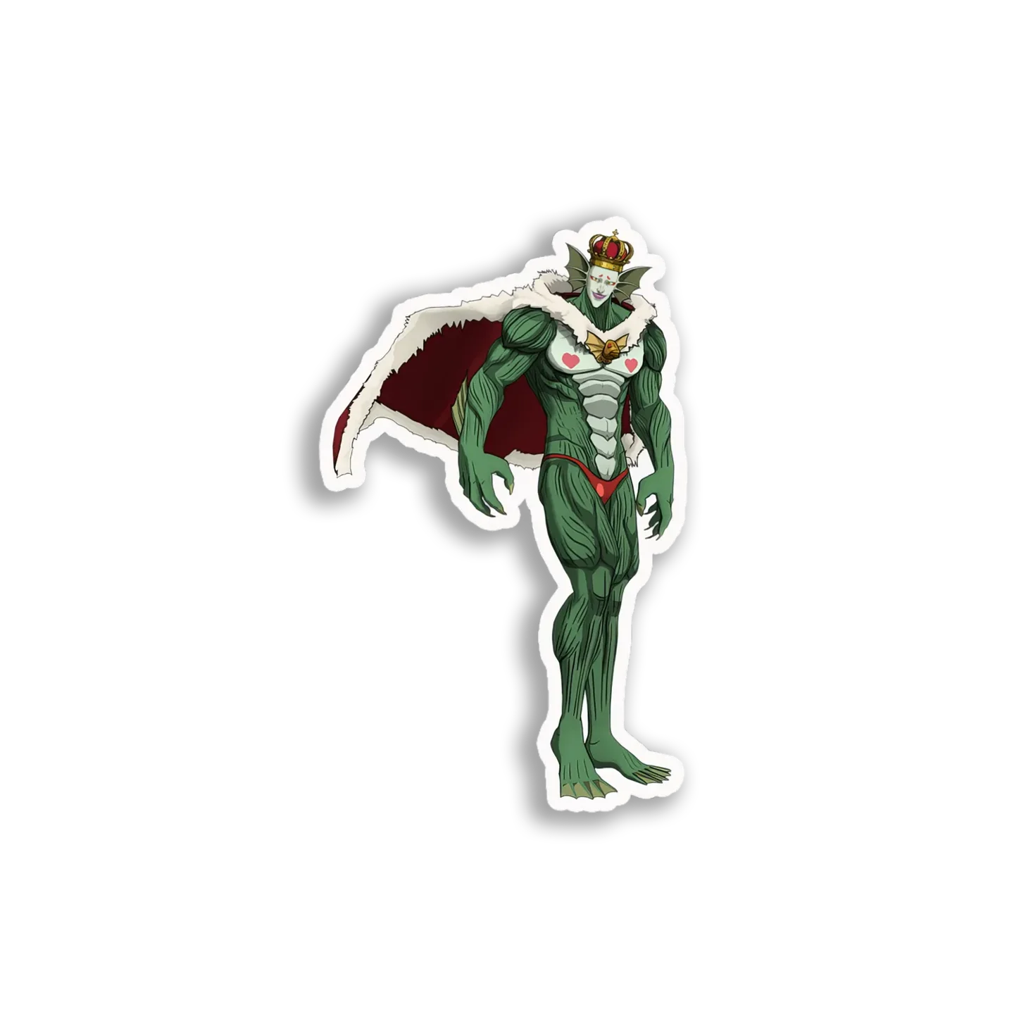 Sea King in Crown Sticker