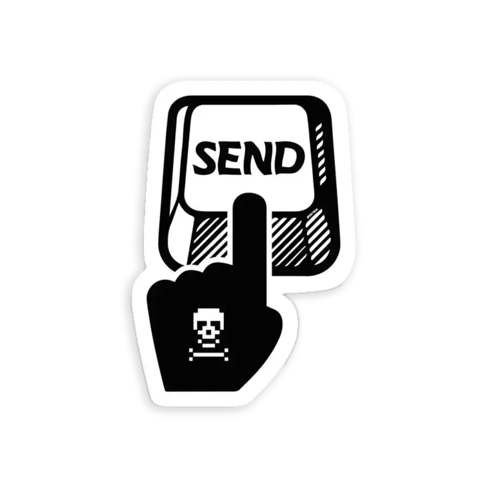 Press Send Sticker